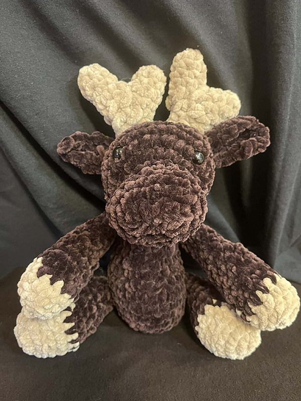 Crocheted Moose